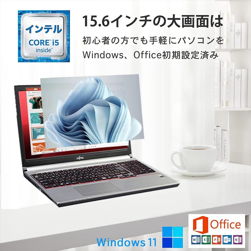 Amazon.co.jp: 【整備済み品】 【最新Windows11 Pro搭載】富士通