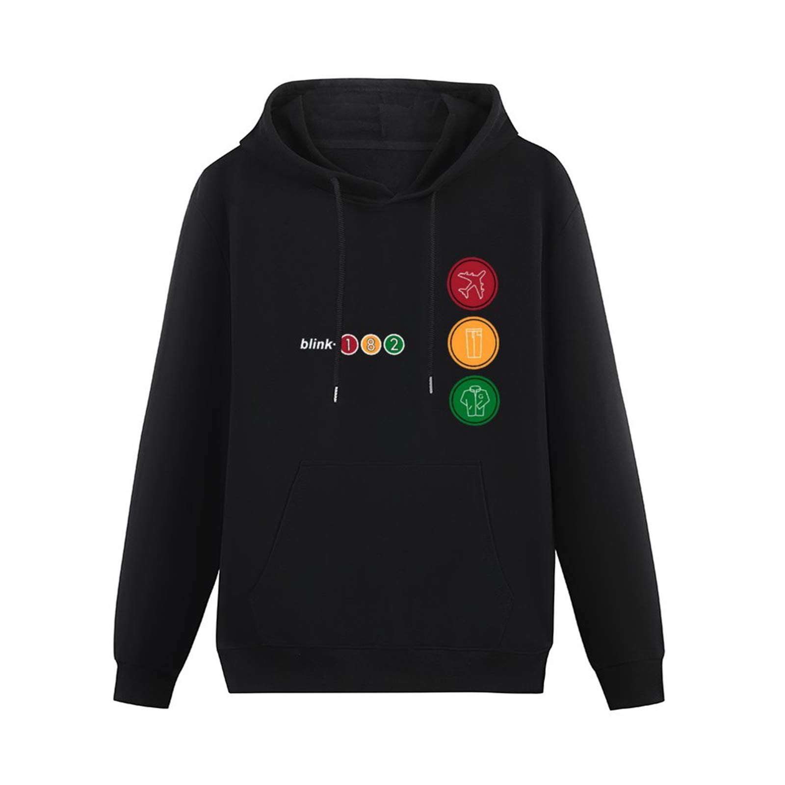 kfr Kangaroo Pocket Hoodie Hvh57Q Take Off Your Pants Blink 182 Long Sleeve Sweatshirts L Black