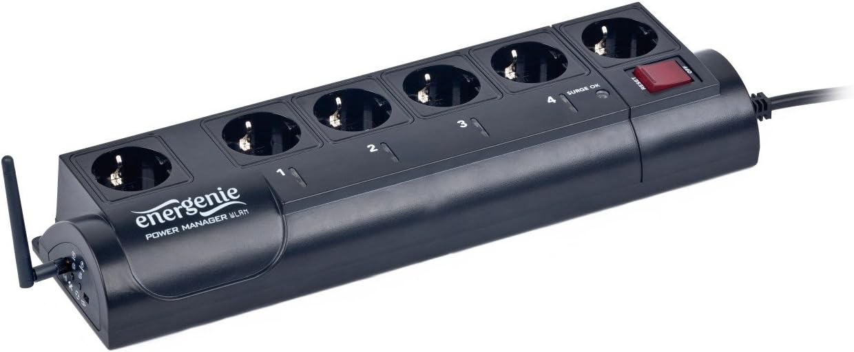 Energenie EG-PMS2-WLAN Programmable IP-Power Outlet Strip6-fach