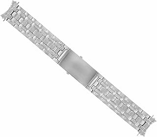 Watch Band Stainless Steel Compatible With Omega Seamaster Brush Finish Bracelet 20mm Heavy