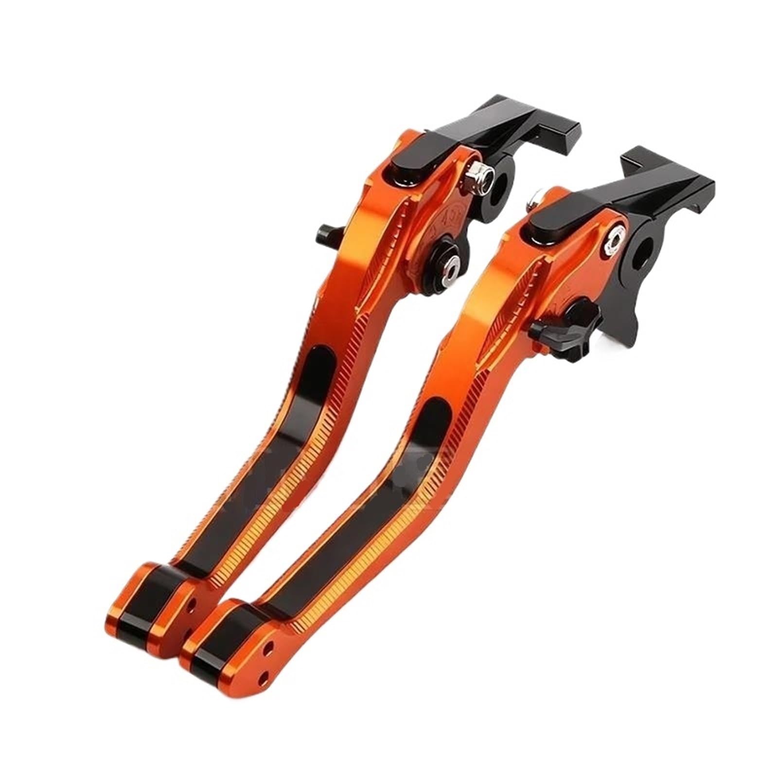 Uyfyqecjy Orange Black For Msx125 Grom Msx125 Sf Monkey Z125 Motorcycle 5D Brake Clutch Lever Aluminum Cnc Adjustable Motorbike Brake Lever Parts