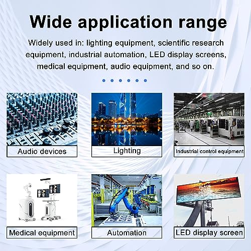 (10PCS) NDR120-12 DC 12V Din Rail Power Supply Slim 120w 10A(Input:100-240VAC,Output:12VDC,50/60HZ) Switching Adapter(Volts_of_Direct_Current, 12)2