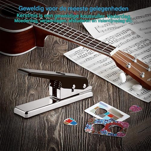 Perforatrice de guitare et trancheuse de précision médiator DIY - 7