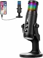 レコーディング、ストリーミング用マイク M-GAMING 配信用マイク【Thronmax ROSA/USBマイクロフォン