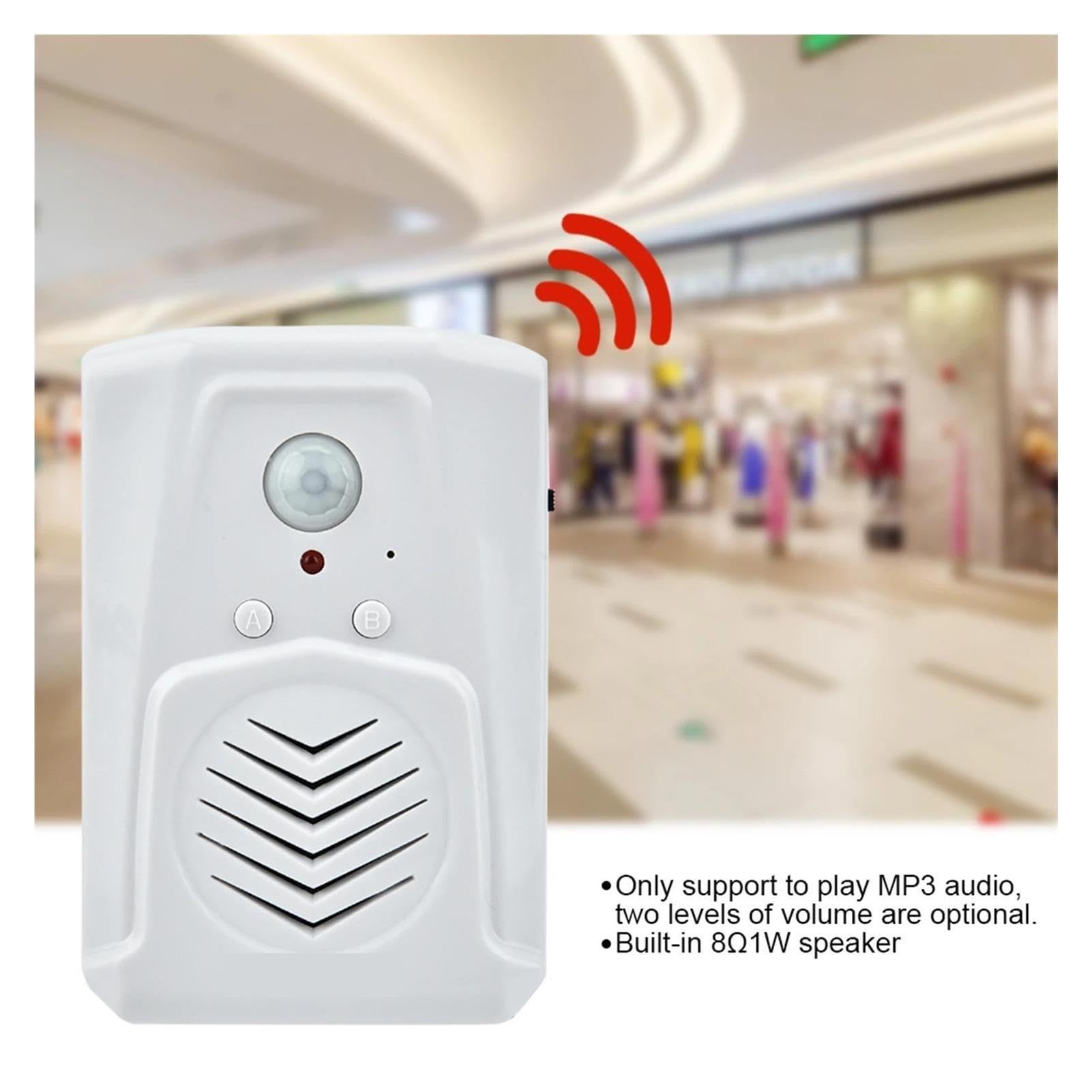 Campanello con sensore di movimento MP3