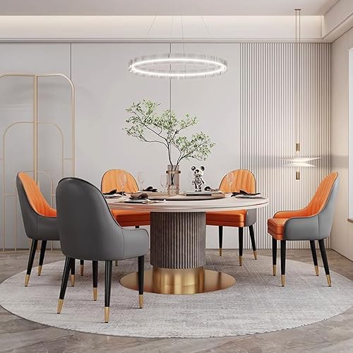 Miniatura 2 de Silla decorativa, sillas de comedor de cocina de cuero de microfibra, sencillez moderna, dormitorio, sala de matrimonio, balcón, sofá, silla,