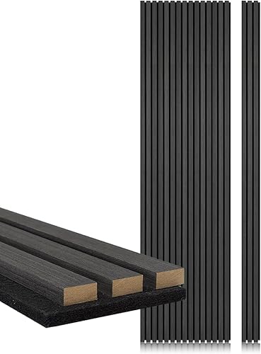 Vista 12 de Concord - Paneles acústicos de pared, muestra - carbón 5 x 5 pulgadas Paneles insonorizados - COA1420 -M