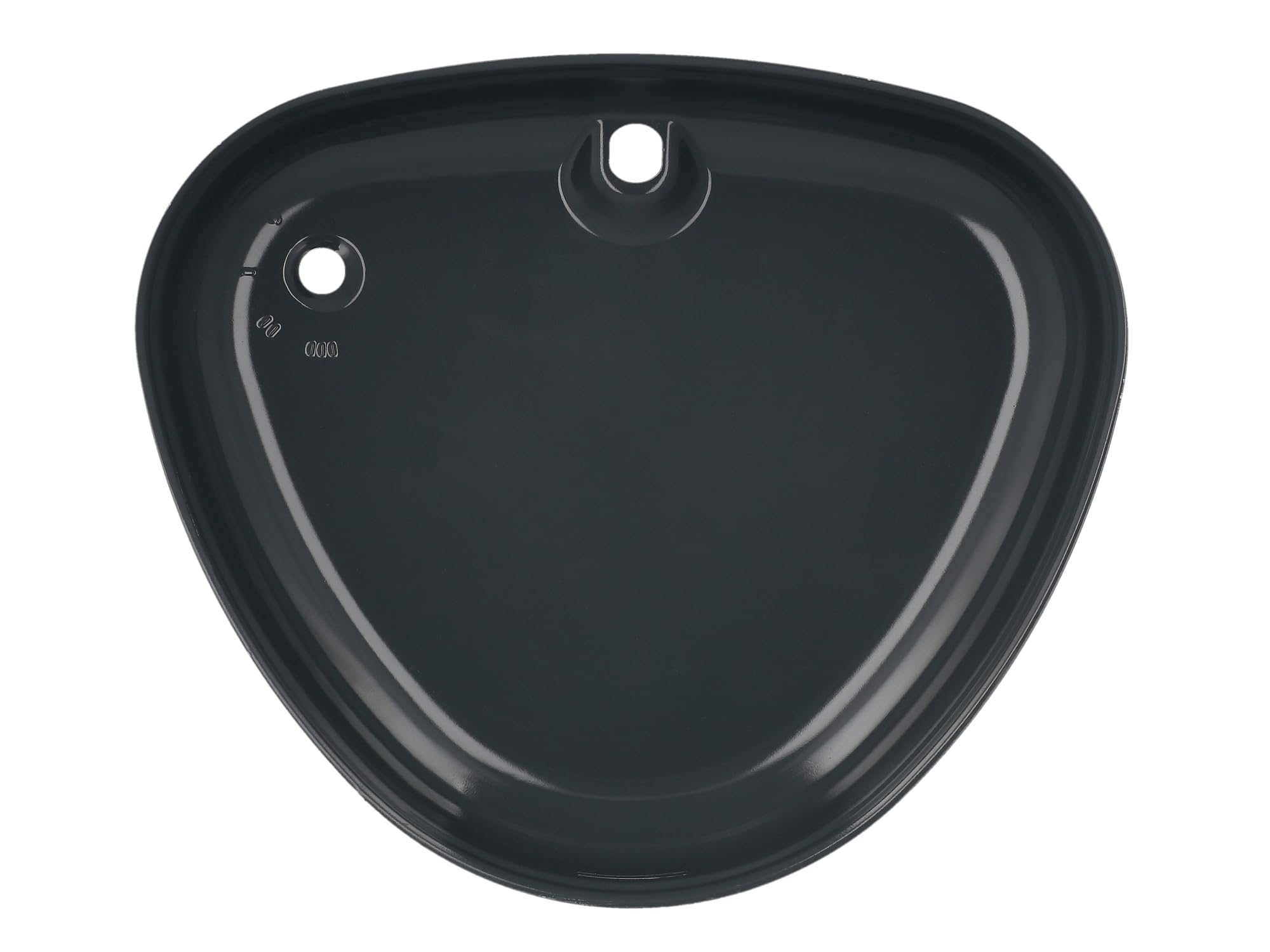 Set: Tank + Seitendeckel, Grau RAL 7011 - für Simson S50, S51, S70