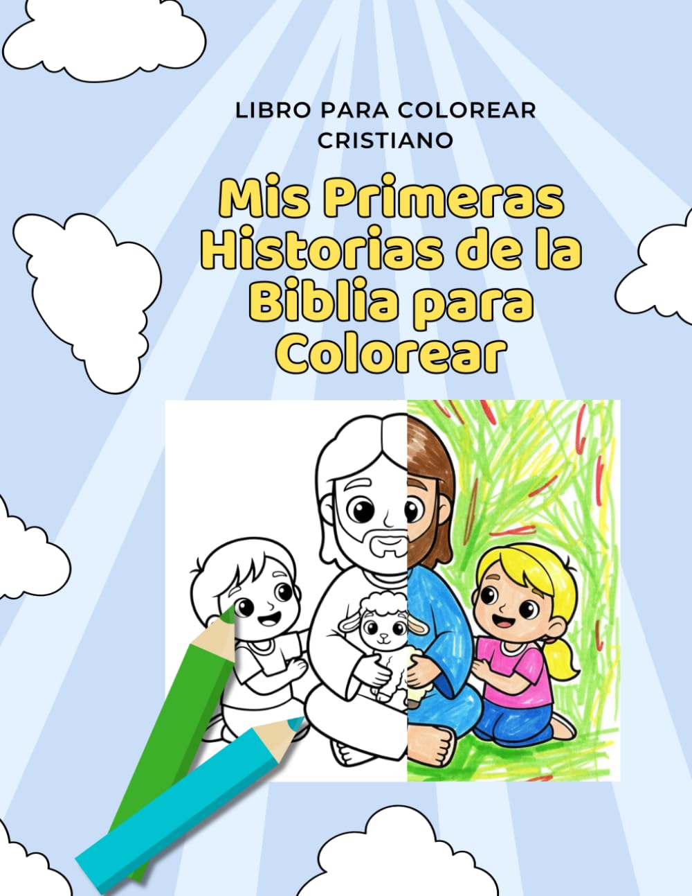 Mis Primeras Historias de la Biblia para Colorear