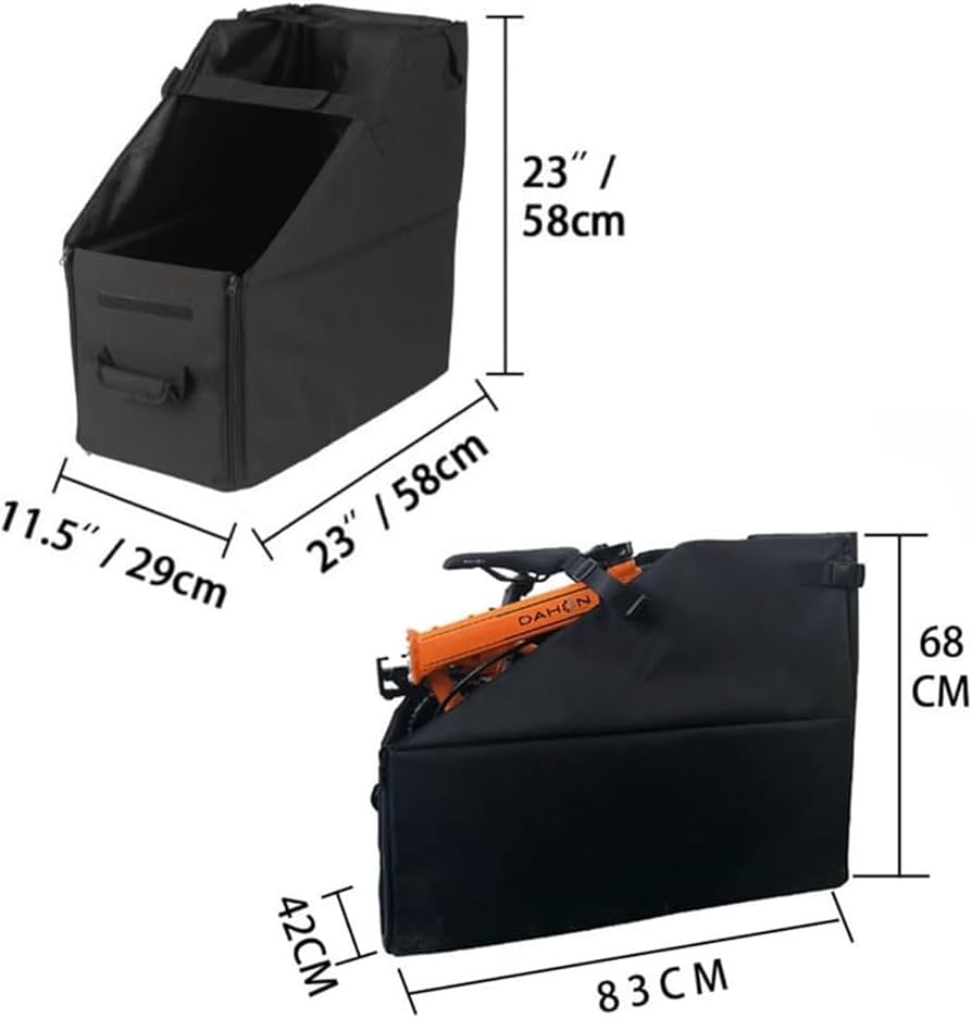 Amazon.co.jp: 折りたたみ自転車収納ボックス 自転車トラベルバッグ 輪