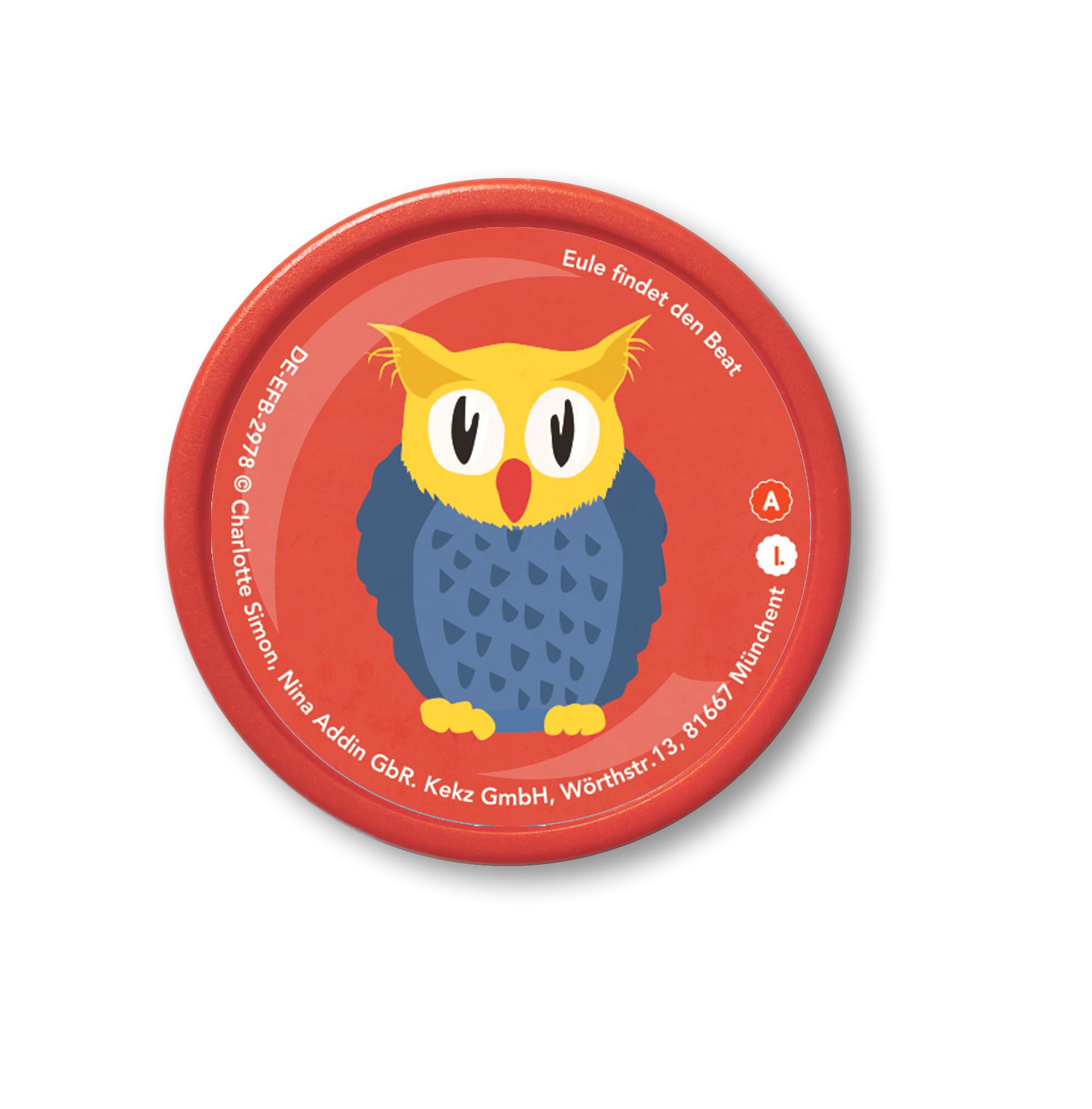 Kekz Audio Chip for Cookie Listeners, Owl Finds the Beat - Kekz 1: Owl Finds the Beat as a Biscuit, Radio Play for Children from 3 Years, Playing Time Approx. 65 Minutes