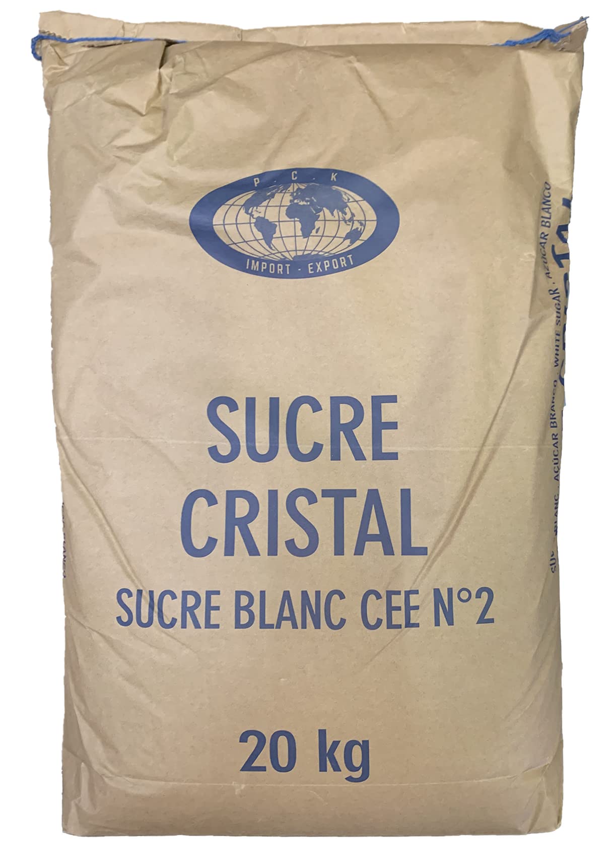 Sucré Cristal - Sucre Blanc N° 2 20kg/Sac - Offre de 1 et 2 sacs de 20kg - Livraison Gratuite France - Expédition par la sté Bo Time (1)
