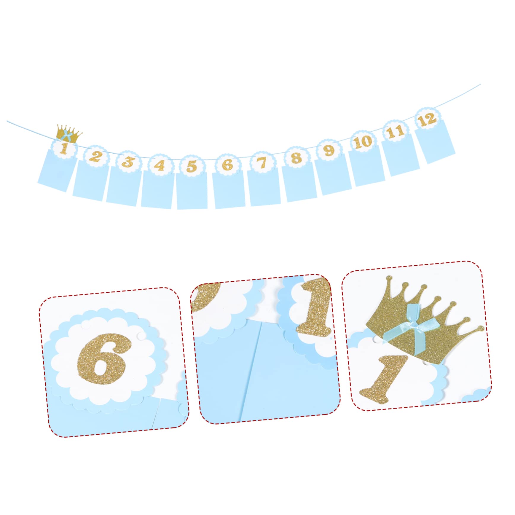 TOYANDONA 3 Set Di Banner Fotografici Unici Per Il Primo Compleanno Decorazioni Per Il Compleanno Da Appendere Alla Parete Riutilizzabili