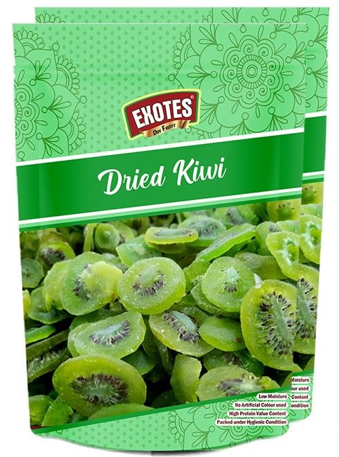 Image of Exotes Dried Fruits Nuts And Seeds (Dried Kiwi, 500Gm (2X250Gm))