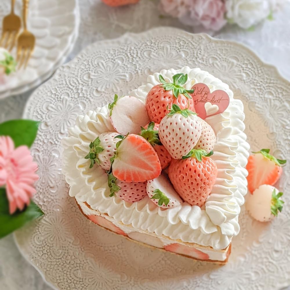 2 Pack Heart Shaped Cake Pans Set (10 & 8 Inch), Aluminum Heart Cake Pan, Nonstick Cake Baking Mold, Heat-Resistant Baking Tin for Wedding, Birthday, Party, Valentine's Day - Image 2