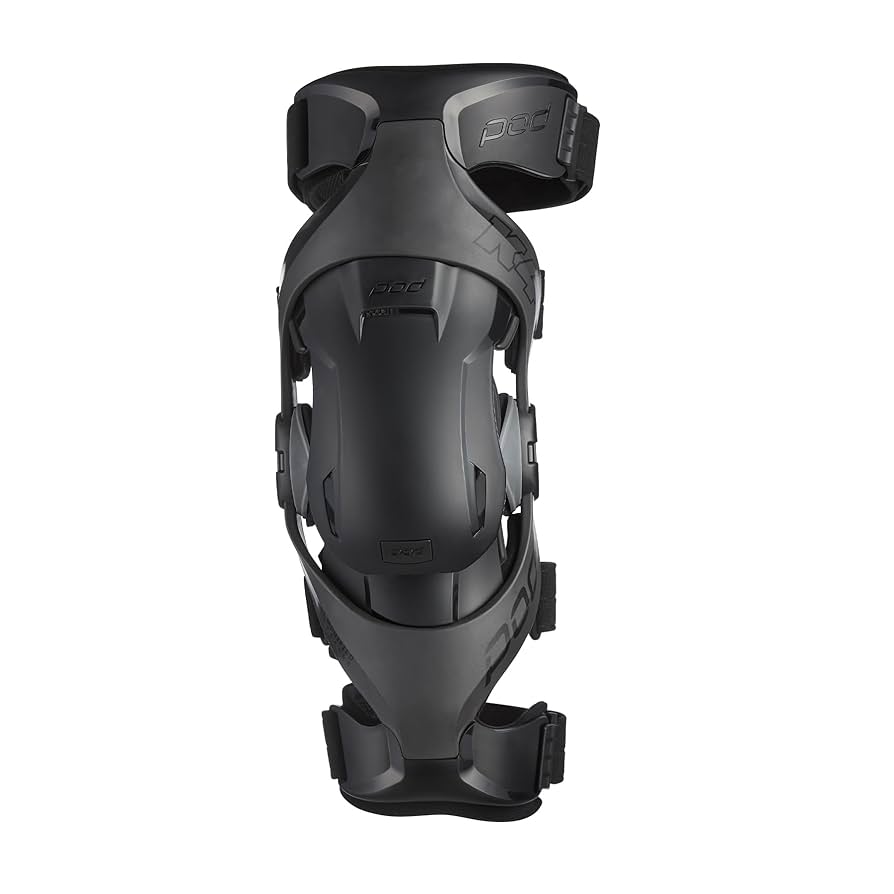 POD K300MX Knee Brace XL ホワイト/レッド Pod MX K300 Knee Braces XL