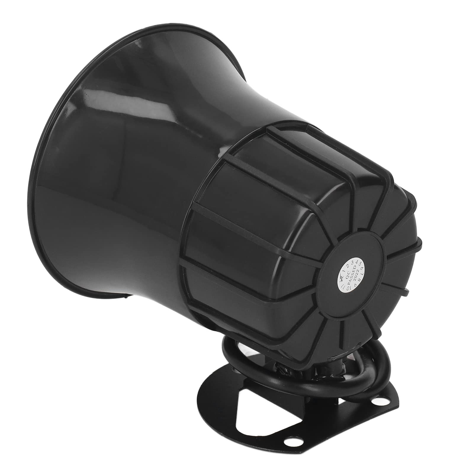 Horne de sirène ABS ABS Plastic électrique Alarme câblée Horne de Haut-Parleur avec Ajustement à 4 Mode Sound 120 DB pour la Piscine Mall Sécurité de l'école 10V à 28V