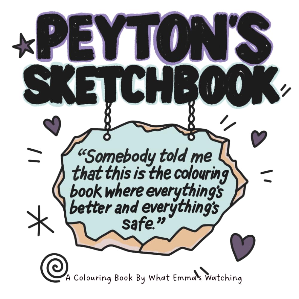 Peytons Sketchbook - Unofficial One Tree Hill Inspired Colouring Book