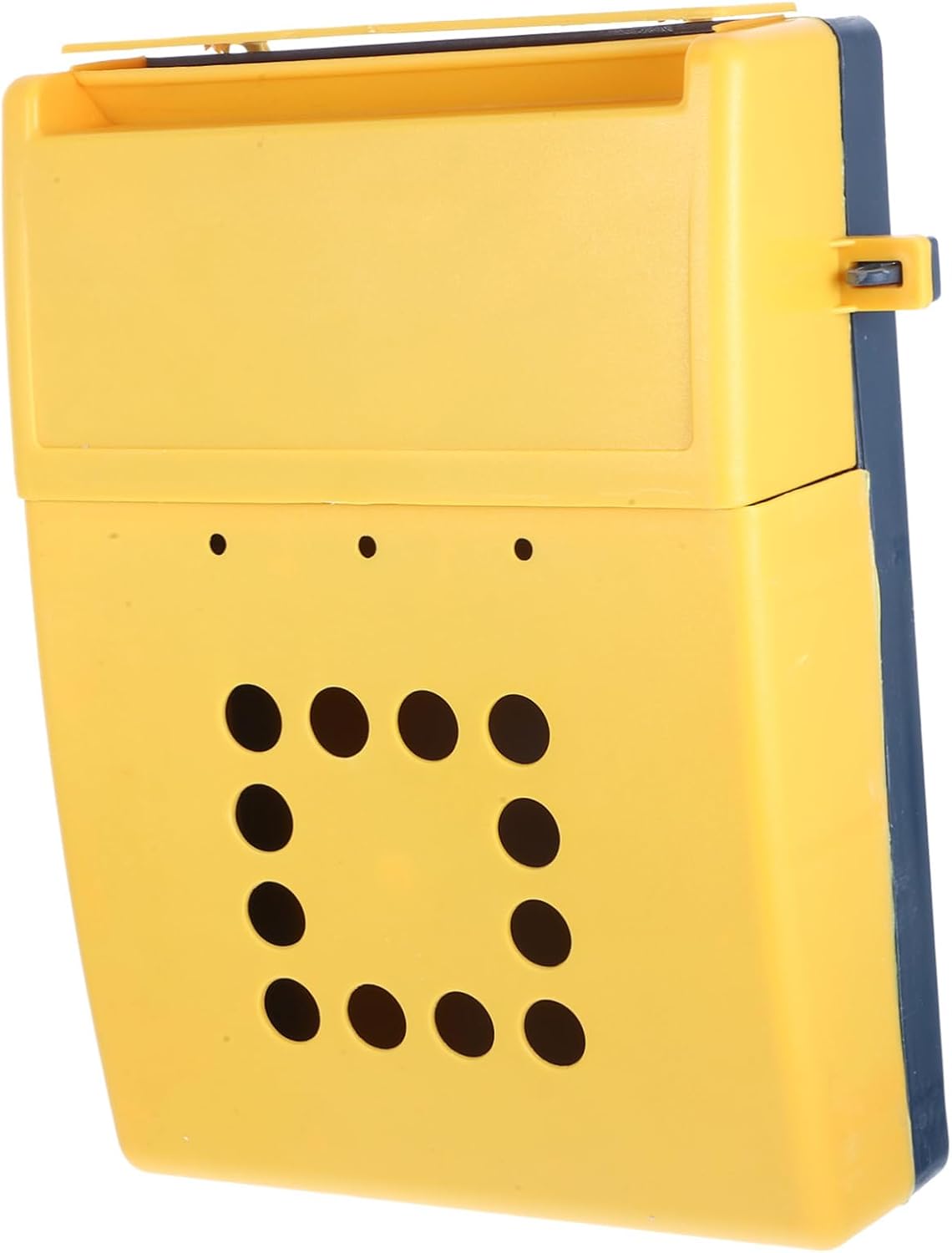 Lurrose Lockable Wall Mount Mailbox Durable Suggestion Box with Key Modern Design for Secure Storage of Letters and Complaints for Home Office Use
