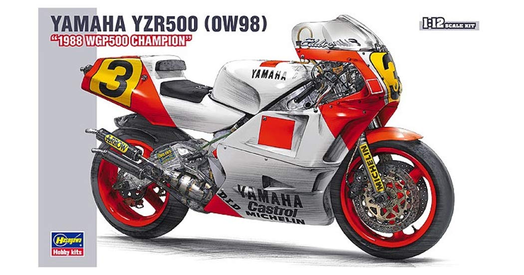Modellino Yamaha YZR500(0W98) - 1988 WGP500 Champion Scala 1:12 [Toy] (Importato da Giappone)