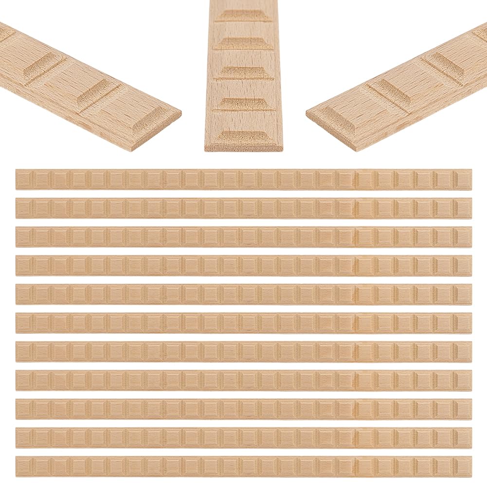 Demi-moulure en bois de qualité OLYCRAFT relief 3D pour armoire