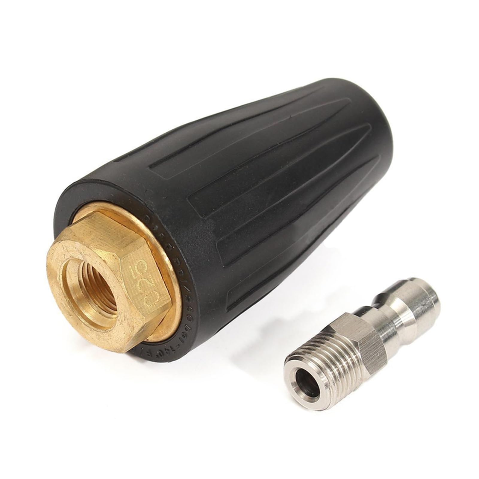 SSIMOO Ugello Turbo a spruzzo for detergente for rondella a pressione 3000psi rotante 2.5/3.0/3.5/4.0GPM for strumenti hardware kindly (Size : 3 point 5)