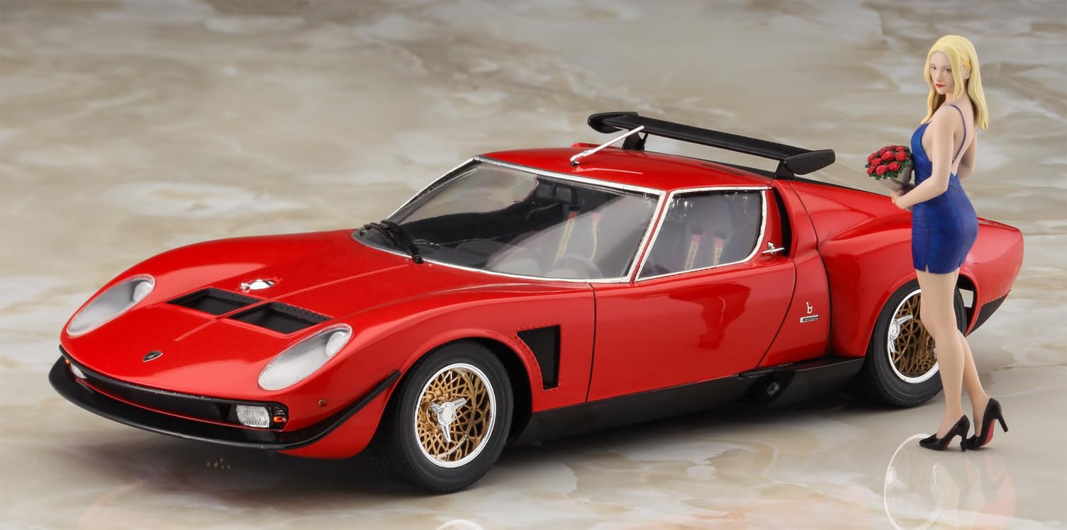 Amazon | ハセガワ 1/24 ランボルギーニ イオタ SVR w/ガールズ