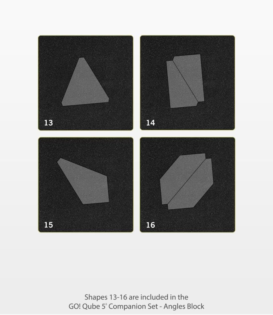 Accuquilt GO! Qube 5" Companion Set-Angles