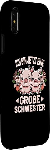 Miniatura 9 de iPhone 12 mini Ich Bin Jetzt Eine Große Schwester Pig Sister Case