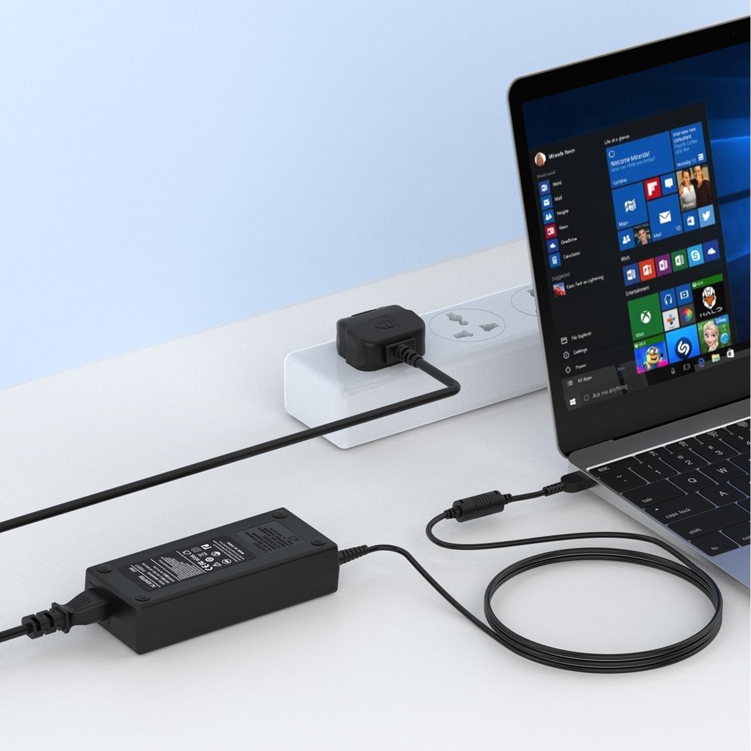 135W Chargeur Ordinateur Portable Compatible avec Lenovo IdeaPad Gaming 3 Y40-70 Y50-70 Y70-70 Legion Y520 Y7000 R720 R720-15 ThinkPad T440P T460P T530 T540P W510 W540 ADL135NDC3A Adaptateur