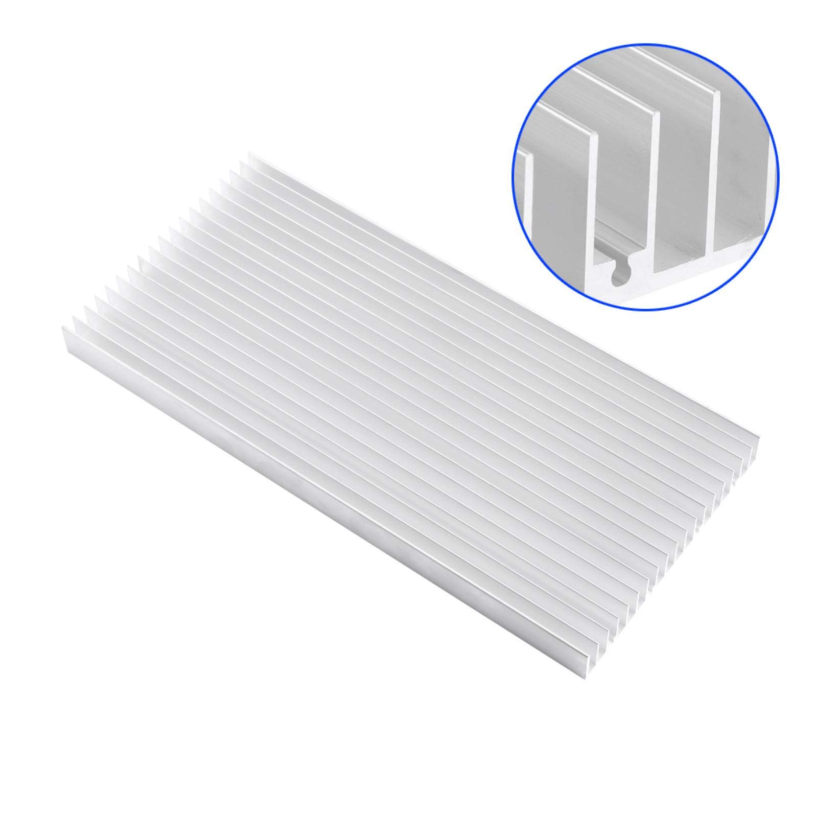 Dissipatore di calore, dissipatore di calore in alluminio 1pc 300x140x20mm Dissipatore di calore per luce LED ad alta potenza