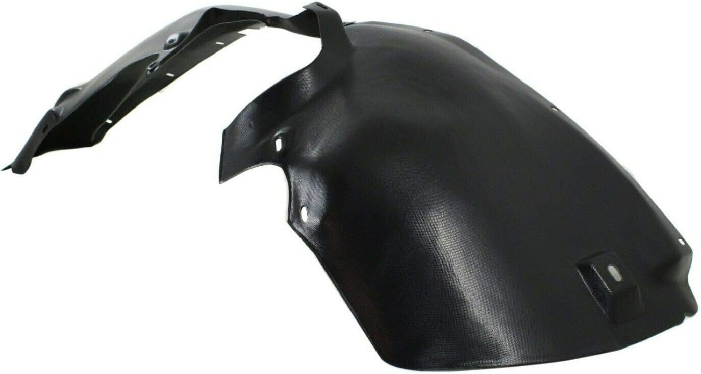 Splash Shield for VW for Beetle GLX 1999-2004 & GL/GLS 1999-2005 & Sport 2001-2002 & S 2002-2004 Convertible Front Left & Right Side Set of 2 Plastic Wheel Liner-Part Name