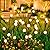 ASMAD Solar Garden Lights, 4 Pack 32 LED Solar Outdoor Lights, Outdoor Decorations Lights, Solar Swaying Lights, Firefly Lights for Patio Pathway Outdoor Decor, Big Bulb Solar Swaying Lights