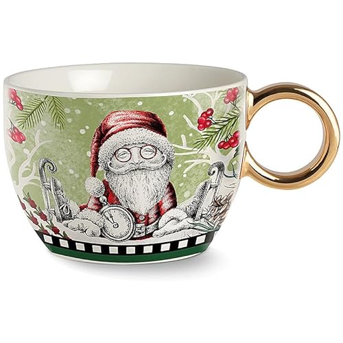 Egan Tazza Colazione Natalizia Babbo Natale, con Una capacità di 530 ml. La referenza è: 120115