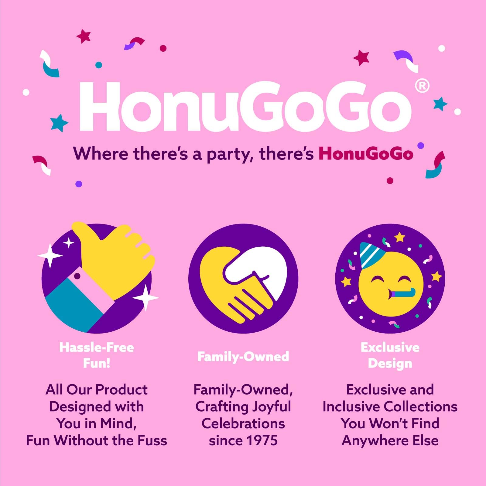 HonuGoGo Pastel Streamers - 48Pc Party Decorations -9 HonuGoGo Pastel Streamers - 48Pc Party Decorations -9
