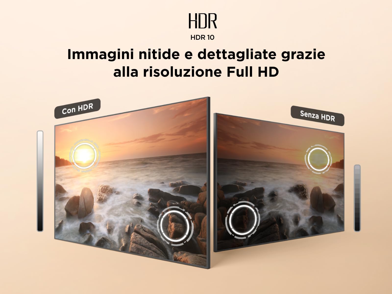 TCL 43SF560 43-calowy QLED Smart Full HD LED TV z Fire TV HDR Metaliczny Bezramkowy