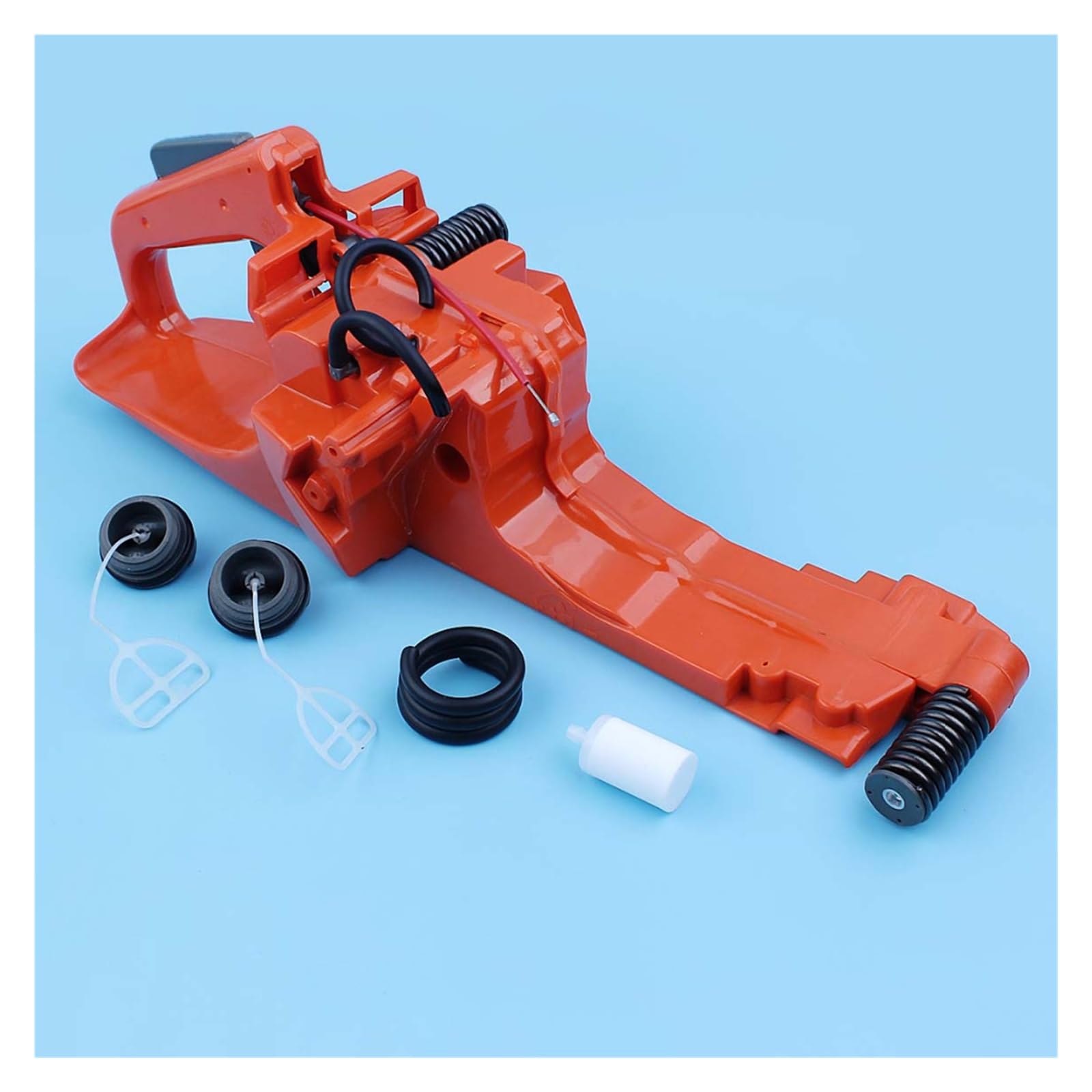 Kit de línea filtro tapa montaje manija trasera tanque combustible Gas for Husqvarna 362 365 371 372 372XP repuestos motosierra
