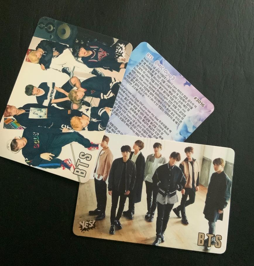 Amazon.co.jp: Rare Trading Card Hong Kong Yes! Cards, BTS Cards