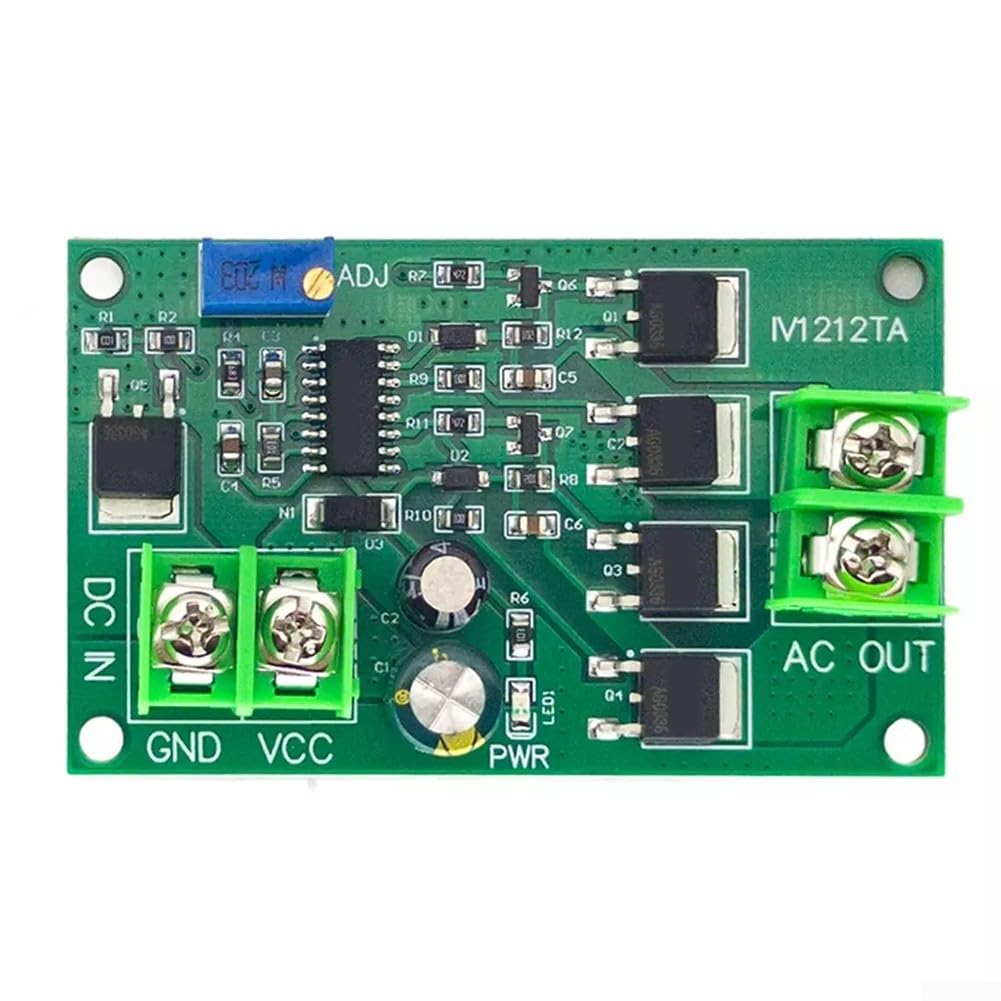 DC 12V A AC 12V 200W 50Hz Modulo Inverter onda Quadrata Per Conversione di Potenza A Basso Carico E Scopi di Test Funzionali