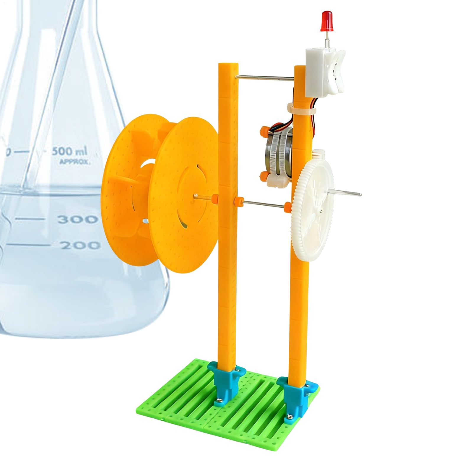 Hand Crank Generator Toy | Educational Hydroelectric Generator,Physics Experiment Toy - for Student Class Classroom Activity Learning Laboratory