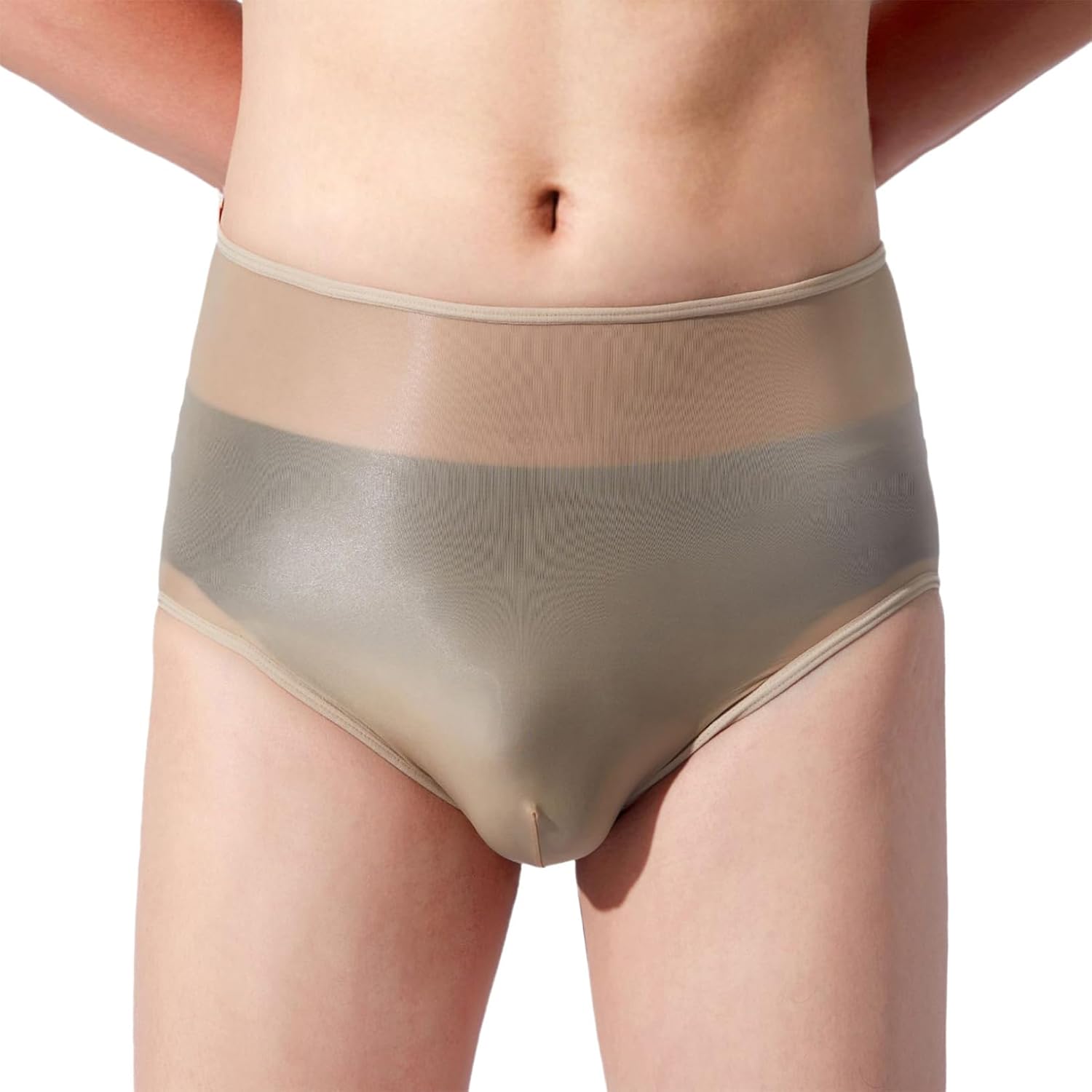 Freebily Adult Men Underwear Swimwear Sissy Lingerie Bikini Briefs High Waisted Bikini Thongs Nightwear