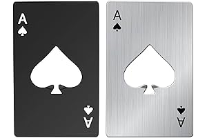 Poker Card Bottle Opener Portable 2-Pack