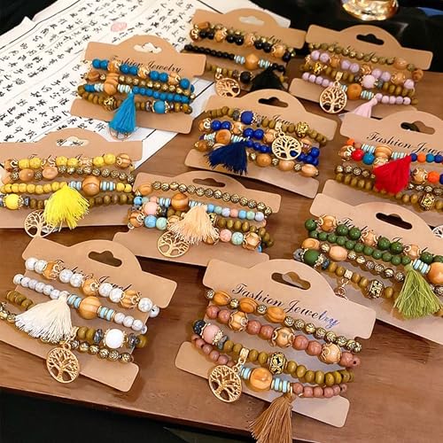 Image of Mystery Jewelry Jar Bundle,40-45 Piece Vintage Jewelry Set for Women,Surprise Mystery Box with Necklaces, Earrings, Bracelets, Rings, Hair Clips,Shoes Charm, Keychain,Brooches,Unique Gifts Idea for