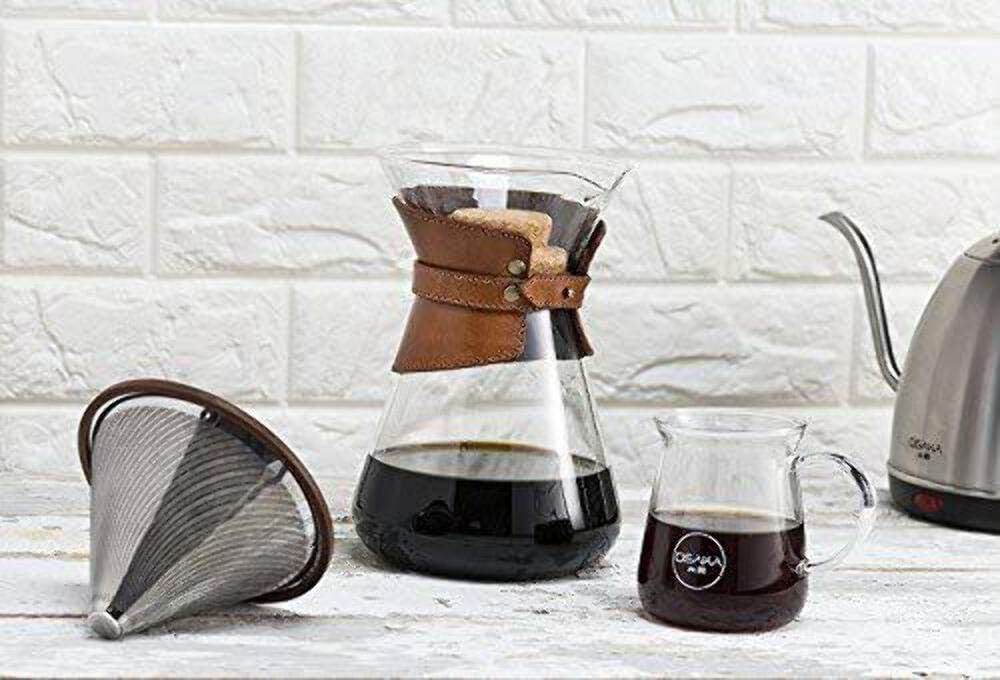 Kavako Pour Over Coffee Maker with 