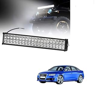 Kozdiko 21'' inch CREE LED Offroad Light Bar 12V 24V SPOT Beam for Audi RS 6