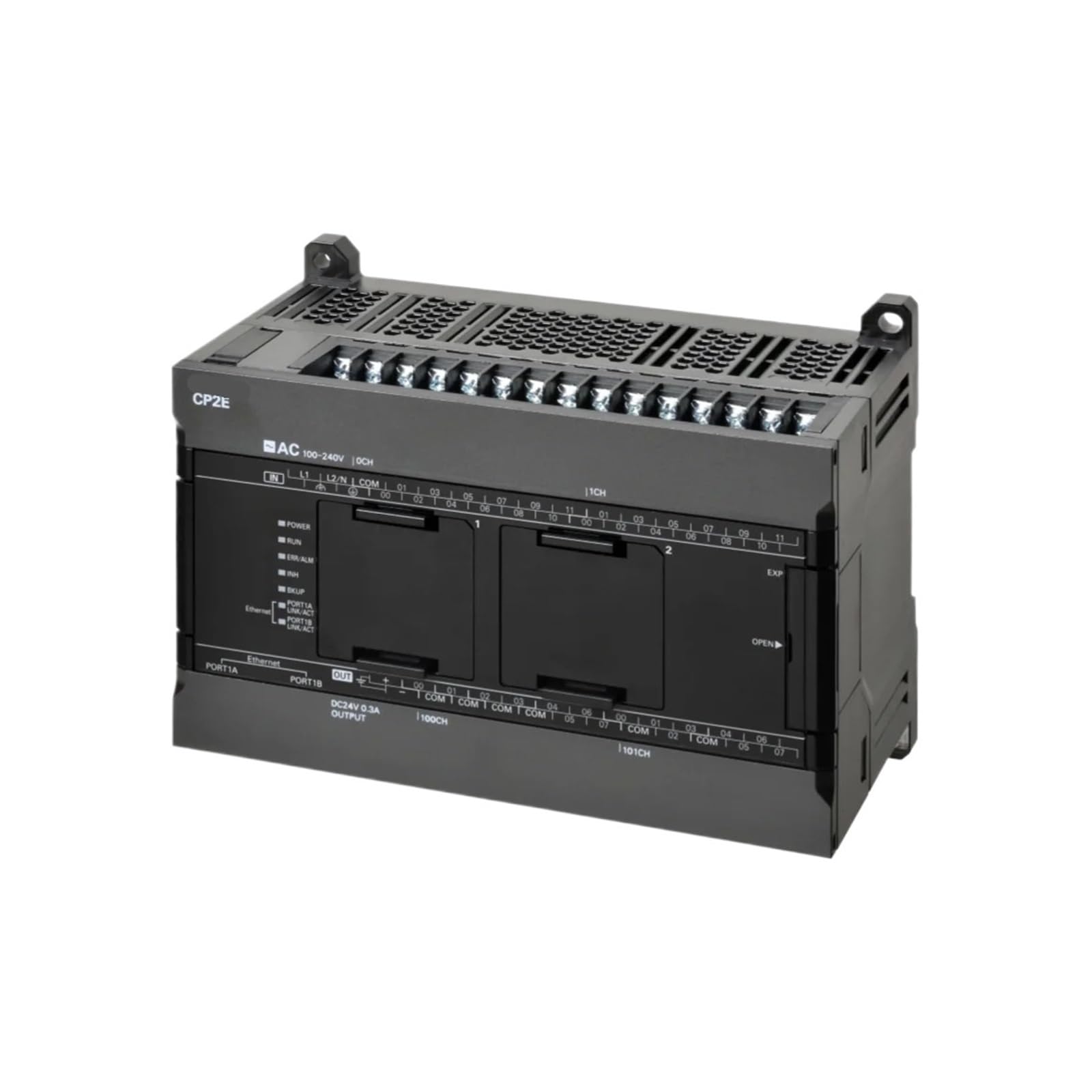 CP2E-N40DR-D automate programmable industriel 24V micro-PLC Ethernet rail DIN