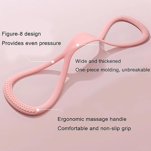 Miniatura 8 de Bandas de resistencia, figura 8 bandas de resistencia para mujeres y hombres, 8 bandas de goma de resistencia para brazos, espalda, estiramiento de