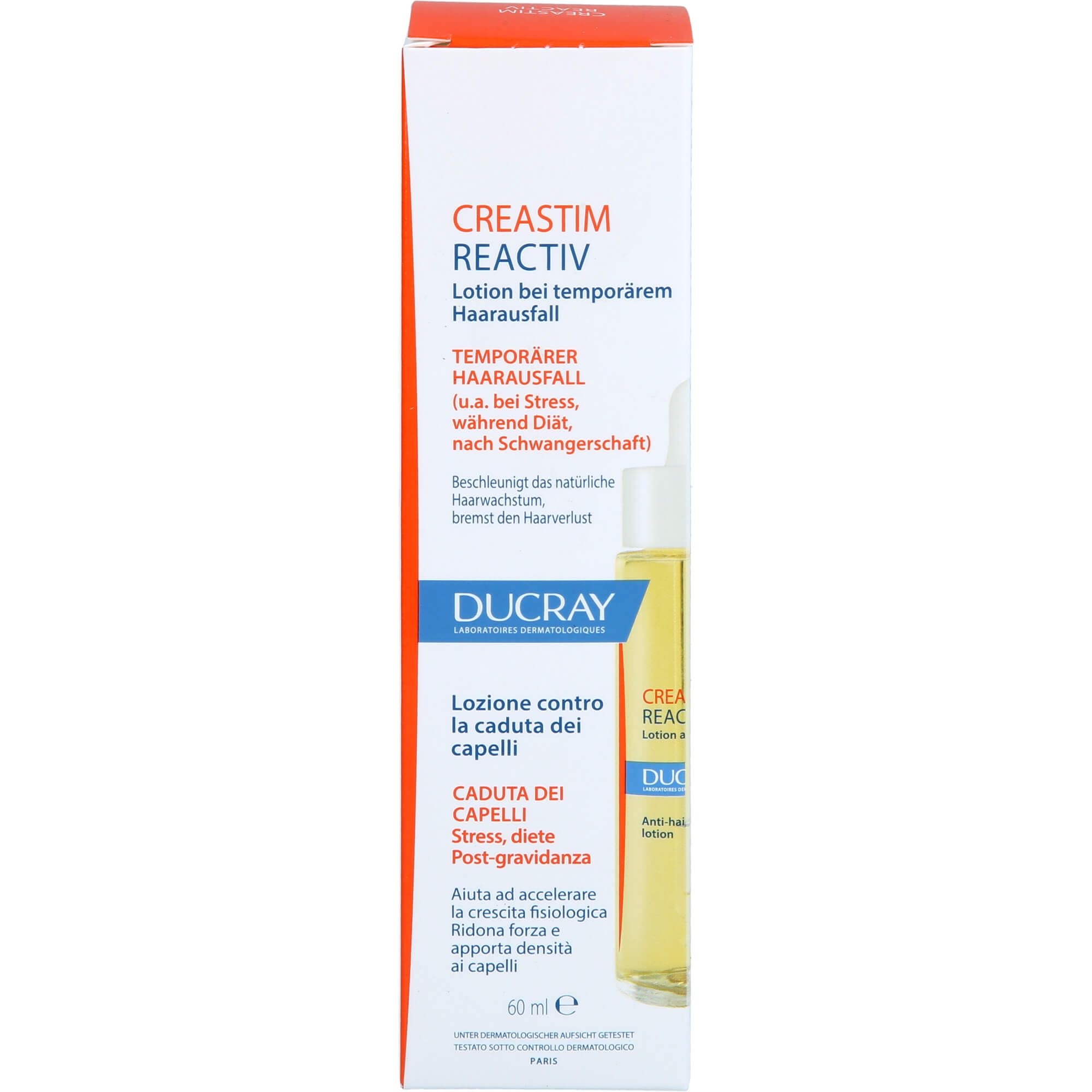 DUCRAY Creastim Reactiv Lotion für Haarausfall, 60 ml