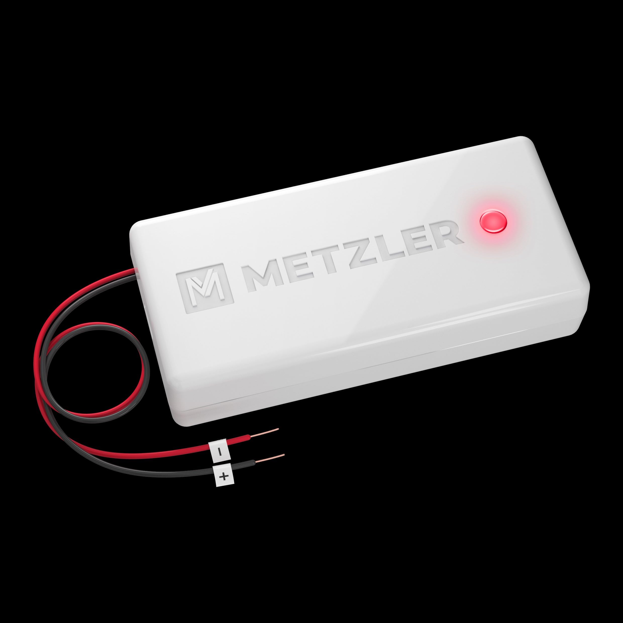 Metzler Transmetteur de signal radio - Convertisseur sans fil pour systèmes de sonnette existants - Kit carillon sans fil (MT4.0 - Montage et émetteur de batterie, récepteur de prise)