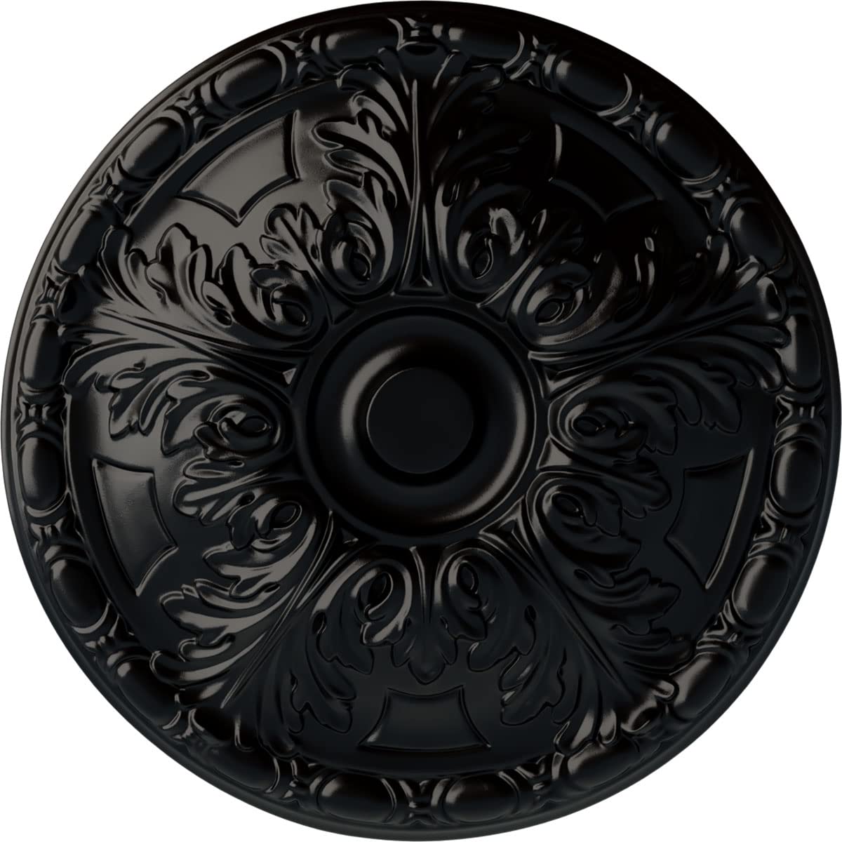Médaillon de plafond Granada Cm16gaacs, l'excellence des finitions cuivre antique noir